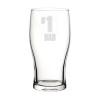 #1 Dad Pint Glass